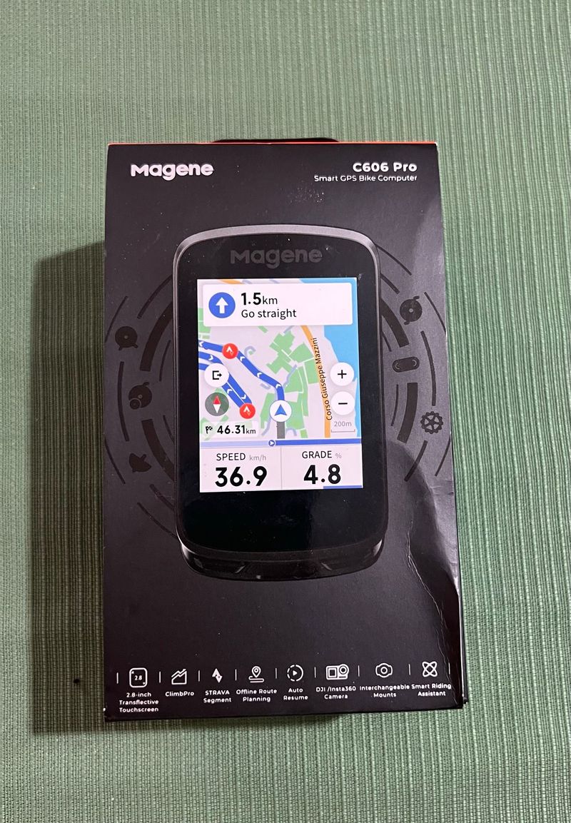 Used Magene C606 PRO Smart GPS Bike Computer 2026 Cycling Accessories
