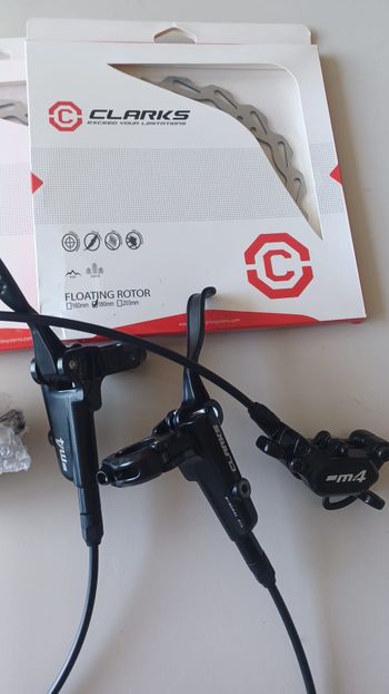 Used clarks M4 Hydraulic Kit Levell - pinze - Brake Set 2023 Brakes