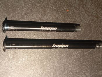 Used heppe Thru-Axle Wheels