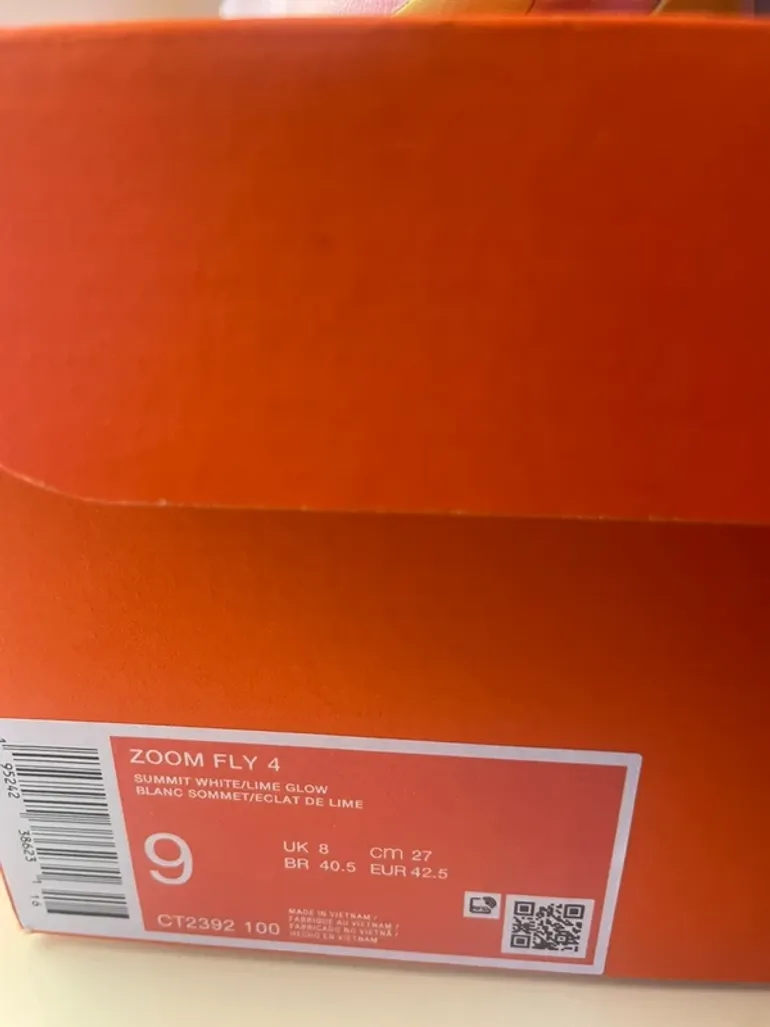 Tweedehands Nike Zoom Fly 4 bike — afbeelding 9 van 9