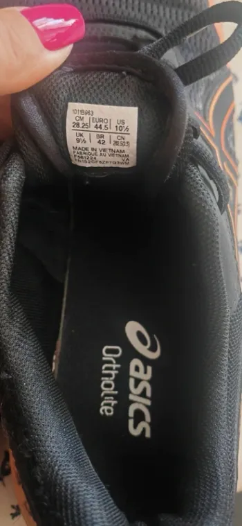Gebrauchtes Orange Asics Running Shoes bike — Bild 5 von 5