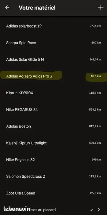 Używany Adidas Adizero Adios Pro 3 bike — zdjęcie 5 z 5
