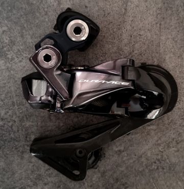 Used Shimano Dura Ace Di2 RD-R9150 Drivetrain & Pedals