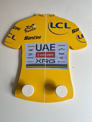 Używany sans marque Tadej Pogačar Maillot Jaune Jersey 2026 Cycling Accessories