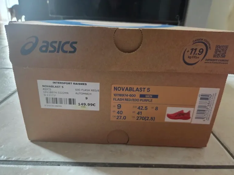 Gebrauchtes Asics Novablast 5 bike — Bild 4 von 4