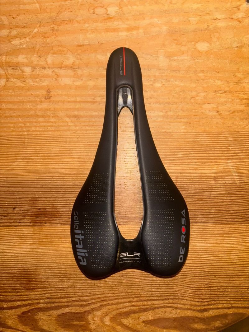 Used Selle Italia SLR Boost 3D Kit Carbon Superflow De Rosa 2024 Saddles & Seatposts