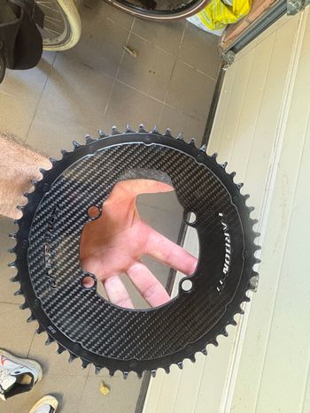 Używany Carbon-Ti Chainring 56 2026 Drivetrain & Pedals