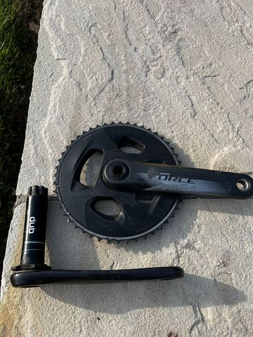 Used Sram Force Crankset 2021 Drivetrain & Pedals