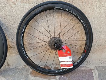Fulcrum 4 Carbon/ Novatec Wheelset Carbon 2019 Wheels d'occasion