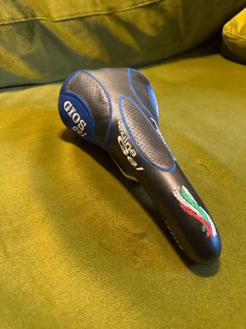 Tweedehands Selle Italia Gios Flite Gel – Titanium Saddles & Seatposts