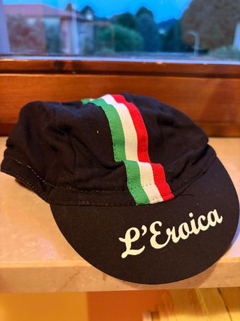Used Santini Cappello e pantaloncino Eroica Cycling Clothing