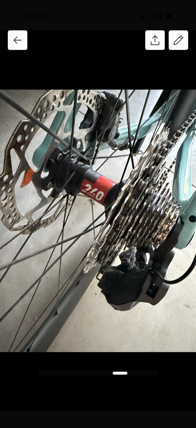 Brugt Reserve 57/64 mozzo DT240 2026 bike — billede 4 af 4