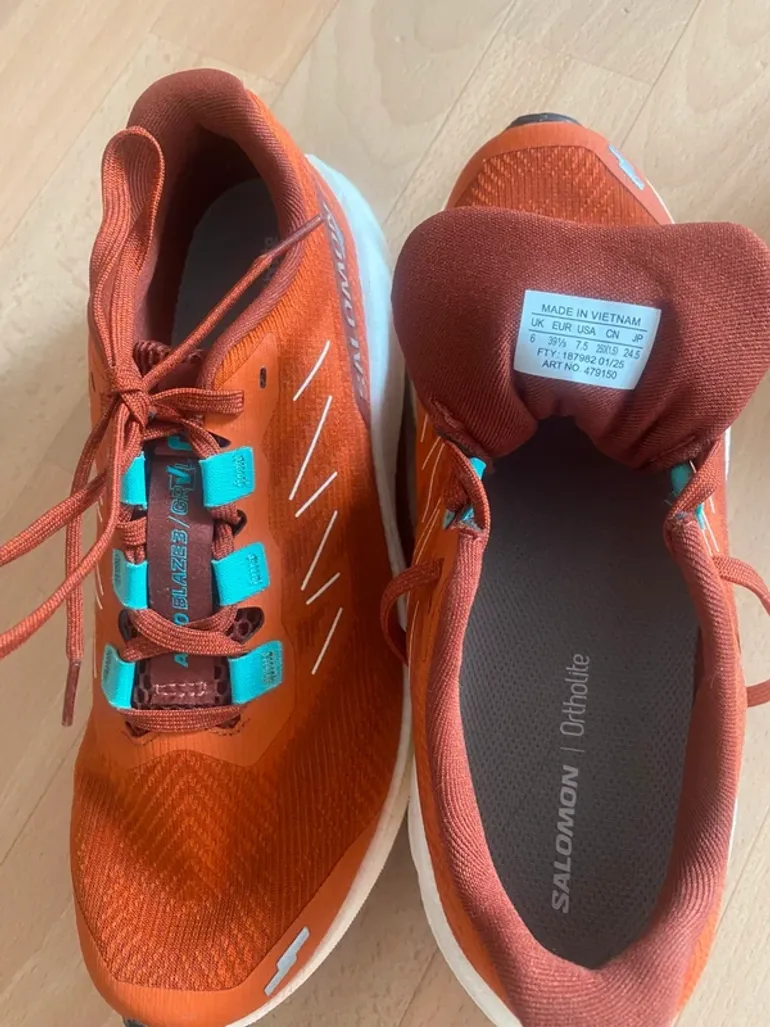 Brugt Salomon Damen Laufschuhe bike — billede 4 af 5