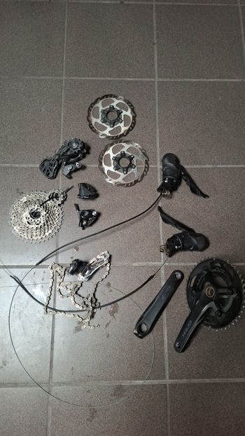 Used Shimano GRX 600 2x11 2022 Groupset