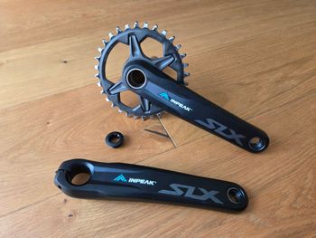 InPeak Shimano SLX FC-M7100 Twin2 2025 Drivetrain & Pedals usato