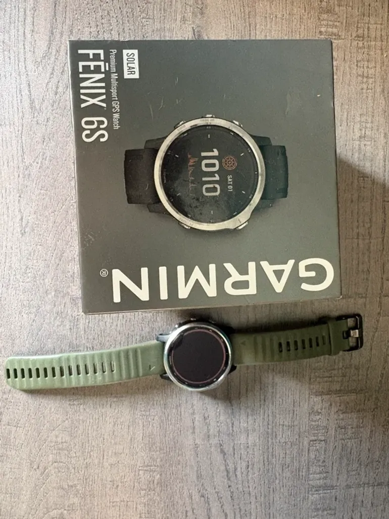 Used Garmin fenix 6s solar bike — image 4 of 6