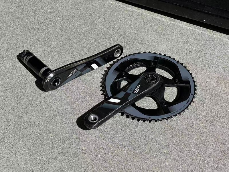 Used Sram Force 22 Kurbel Kurbelgarnitur Crankset 53/39T 175 mm 2014 Drivetrain & Pedals