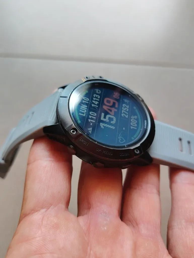 Used Garmin Fenix 6x Pro Solar bike — image 5 of 7