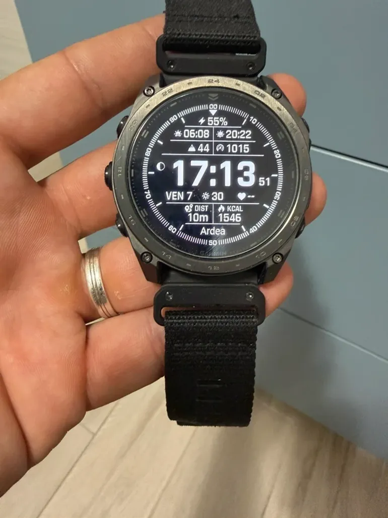 Garmin Tactix 8 Amoled/Sapphire 51mm bike usato — immagine 3 di 5