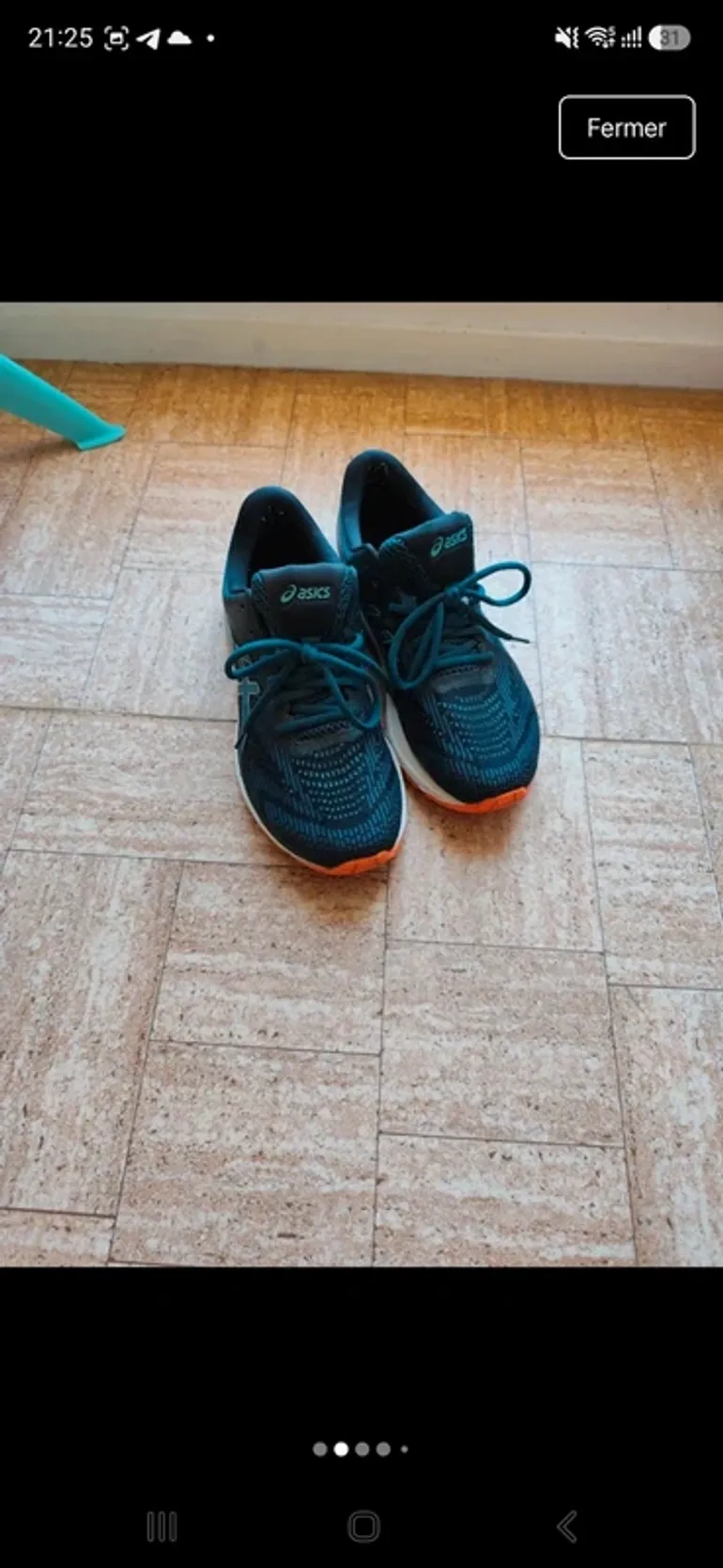 Brugt Asics Running Shoes bike — billede 2 af 8