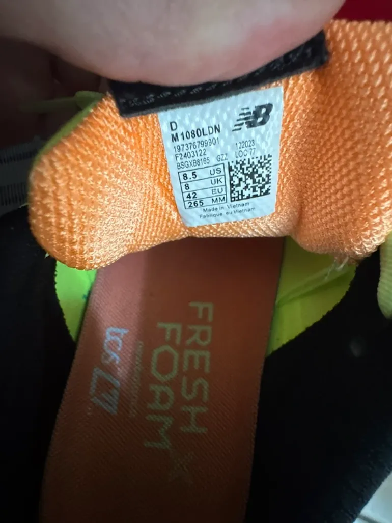 Used New Balance Fresh Foam X 1080 v13 TCS London Marathon bike — image 6 of 6
