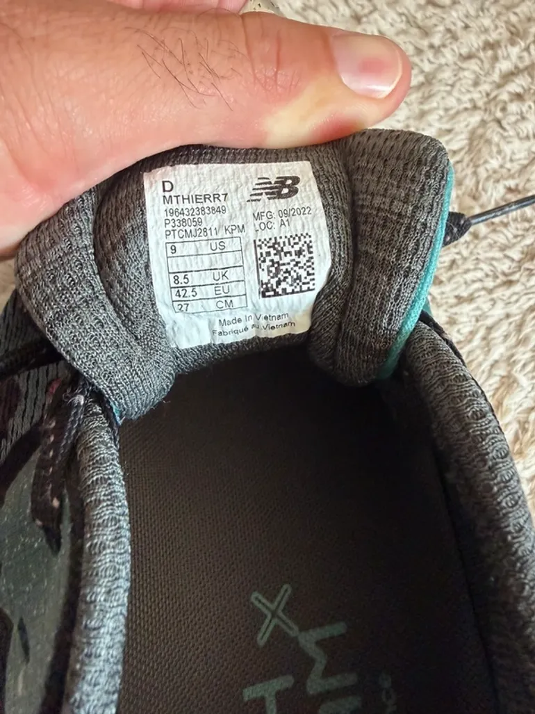 Brugt New Balance Fresh Foam Hierro v7 bike — billede 5 af 6