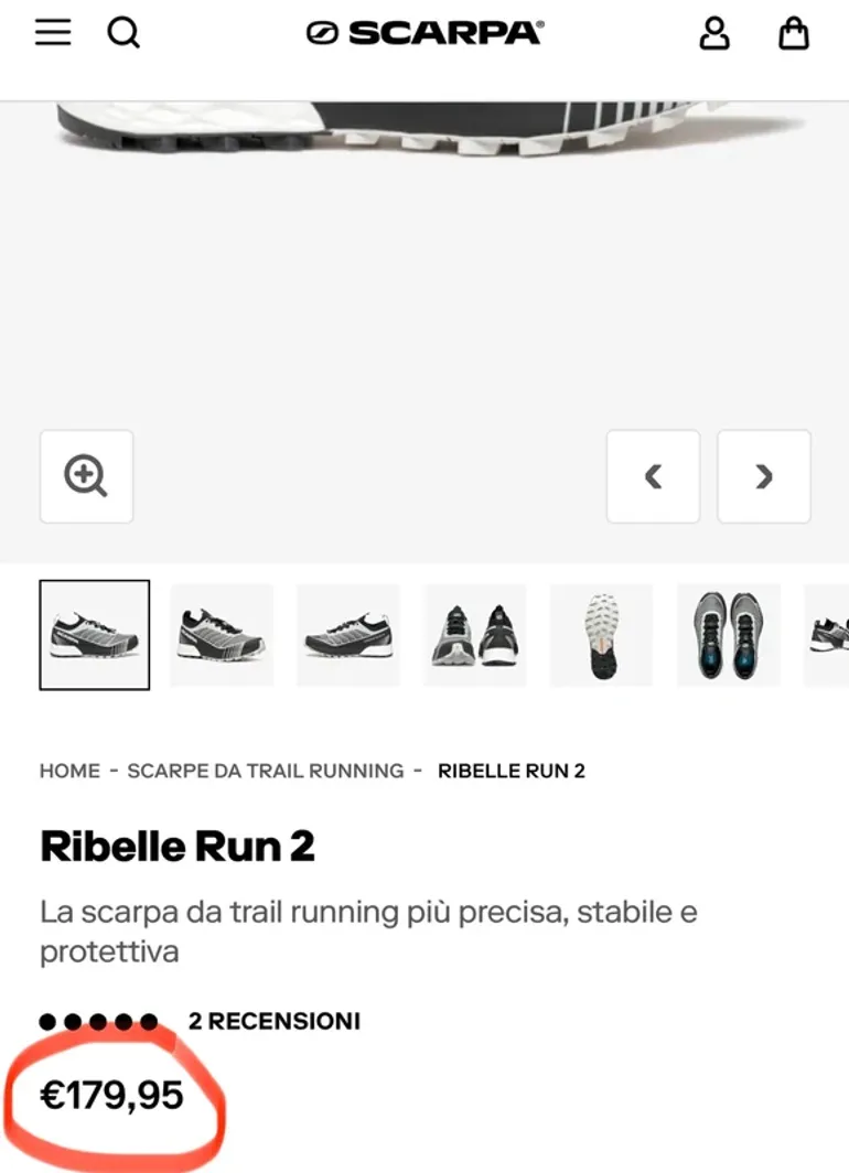 Brugt Scarpa Ribelle Run 2 bike — billede 7 af 7