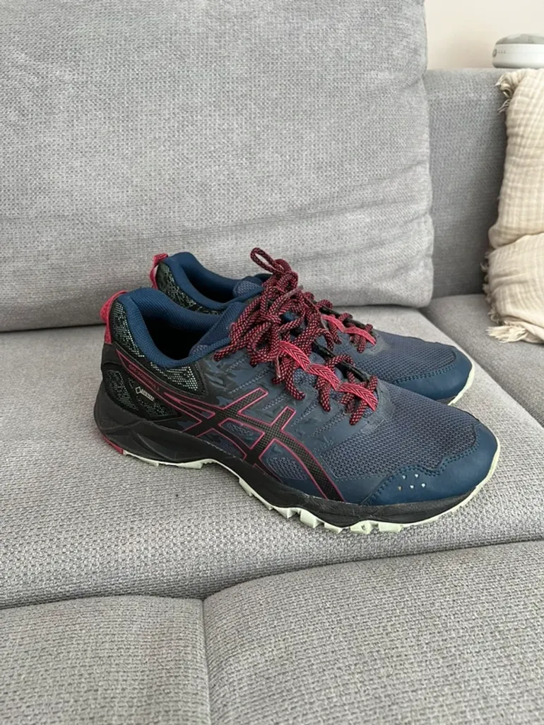Running Shoes Red And Blue Asics ASICS Gel-Noosa Tri 13 Men's Running Shoes 1011B021-601 Triathletes