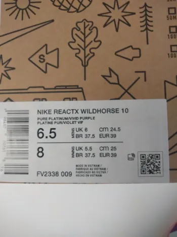 Nike ReactX Wildhorse 10 bike d'occasion — image 7 sur 8