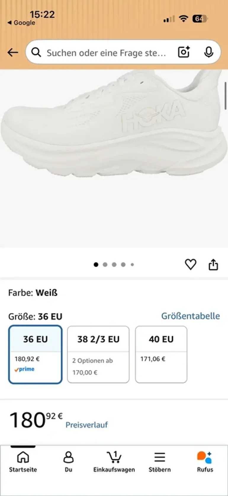 Gebrauchtes Hoka Clifton 10 bike — Bild 4 von 4