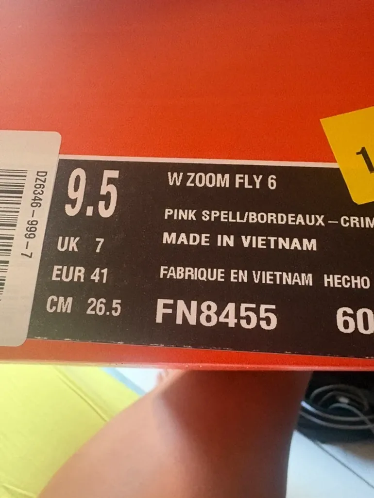 Used Nike Zoom Fly 6 bike — image 5 of 5