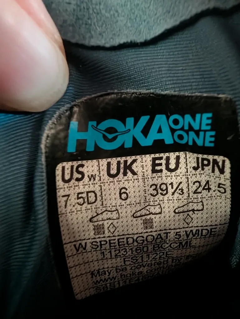 Hoka Speedgoat 5 bike d'occasion — image 6 sur 7
