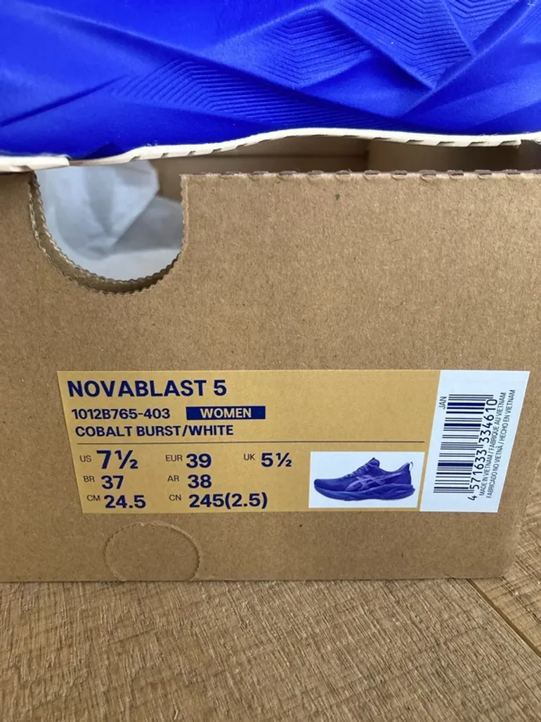 Asics Novablast 5 bike de segunda mano — imagen 5 de 5