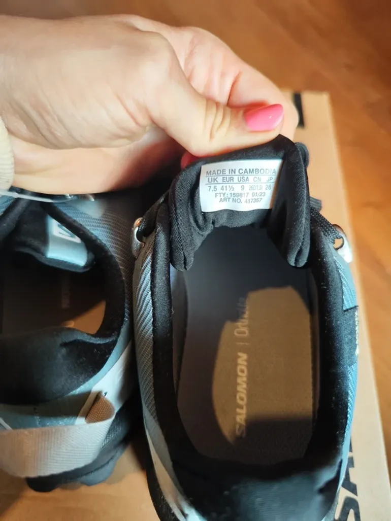 Used Salomon Trailrunning Schuhe Gore-Tex bike — image 4 of 5