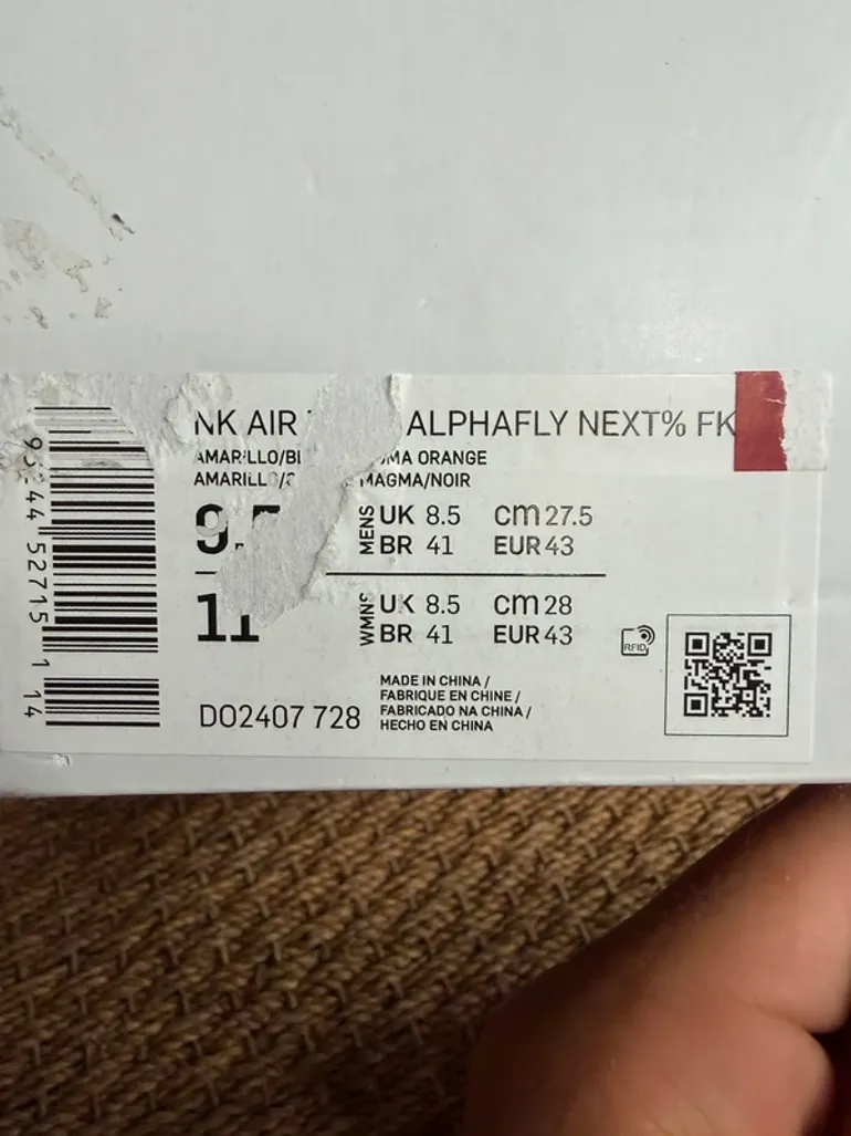 Używany Nike Alphafly Next% bike — zdjęcie 5 z 9