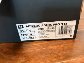 Używany Pro Adizero Adios 3M New York City Edition bike — zdjęcie 6 z 6