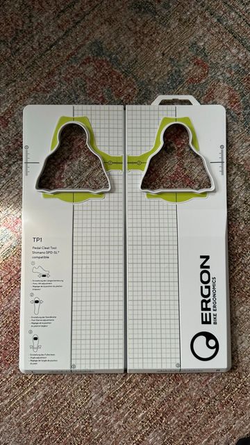 Used Ergon TP1 Shimano SPD-SL Cycling Accessories