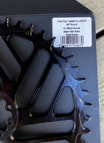 Alugear 46T Chainring bike usato — immagine 3 di 3