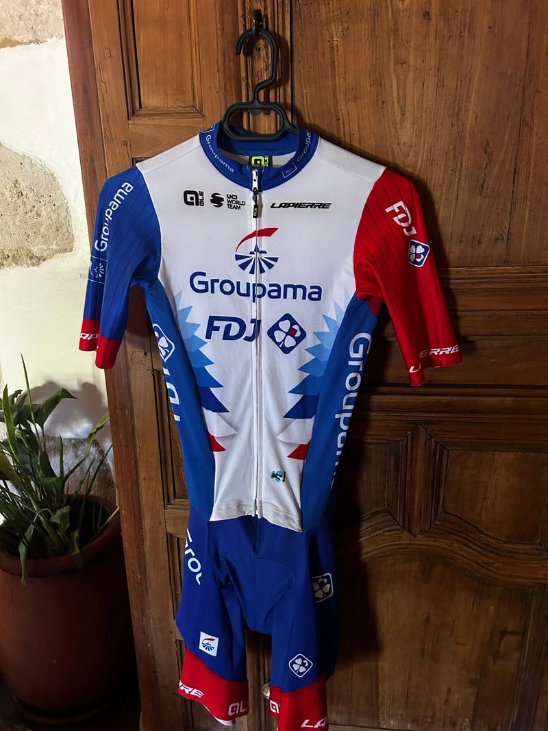 Used ALE FDJ Madouas Cycling Kit Cycling Clothing