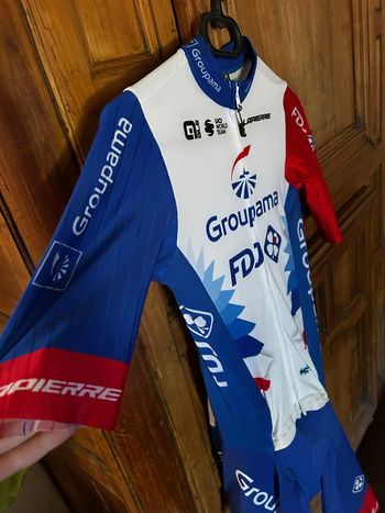 Used ALE FDJ Madouas Cycling Kit Cycling Clothing