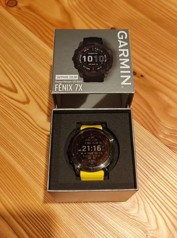 Gebrauchtes Garmin Fenix 7x Solar Sapphire 2022 Electronics