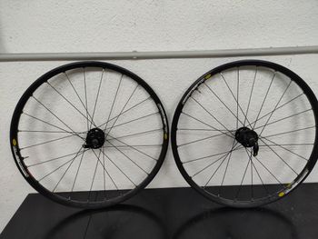 Used Mavic X3.1 Disk UST Tubeless 26" Wheelset with DT Swiss Hubs Wheels