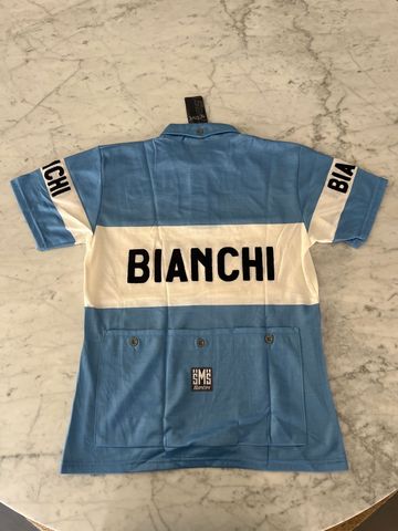 Brugt Santini Bianchi Replica Wool Jersey 2013 bike — billede 2 af 3