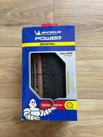 Used Michelin Power Gravel Tyres & Tubes