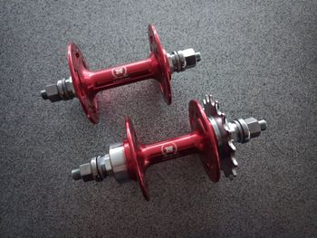 Gebrauchtes Novatec Fixed Flip-Flop Red Hub Set Wheels