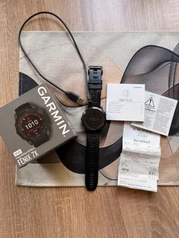 Brugt Garmin Fenix 7X Solar Electronics