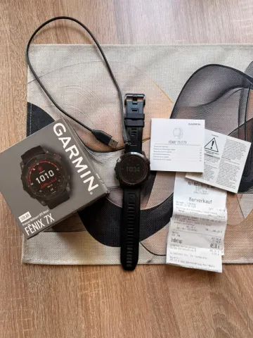 Used Garmin Fenix 7X Solar Electronics