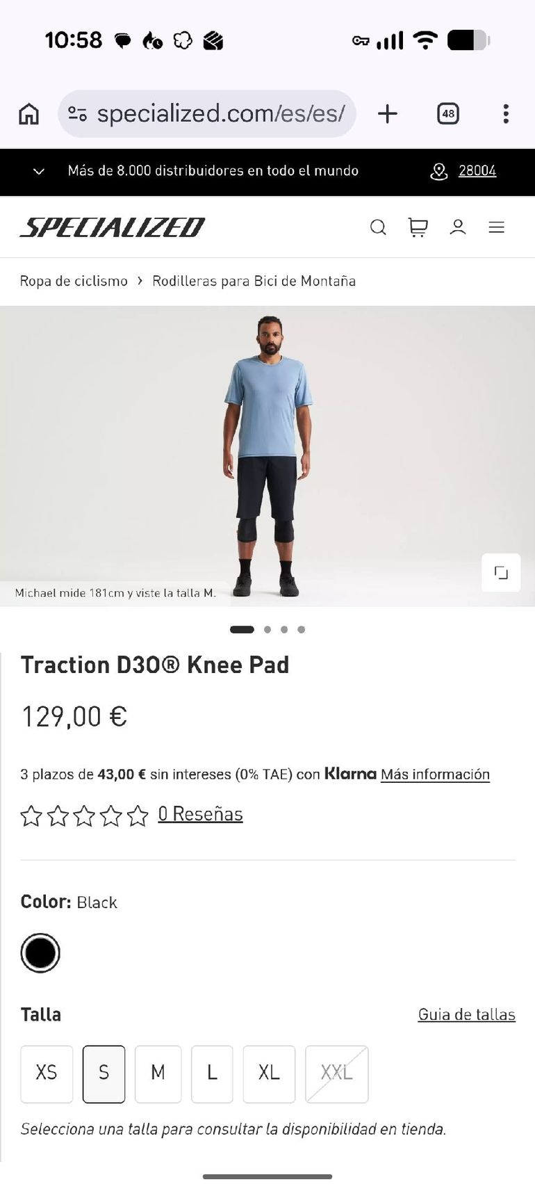 Brugt Specialized Traction D30 Knee Pads 2026 bike — billede 2 af 4