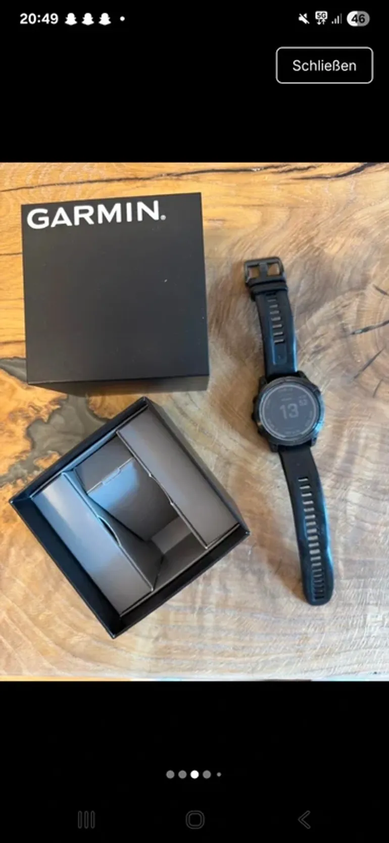 Brugt Garmin Fenix 7 Solar Sapphire bike — billede 3 af 6