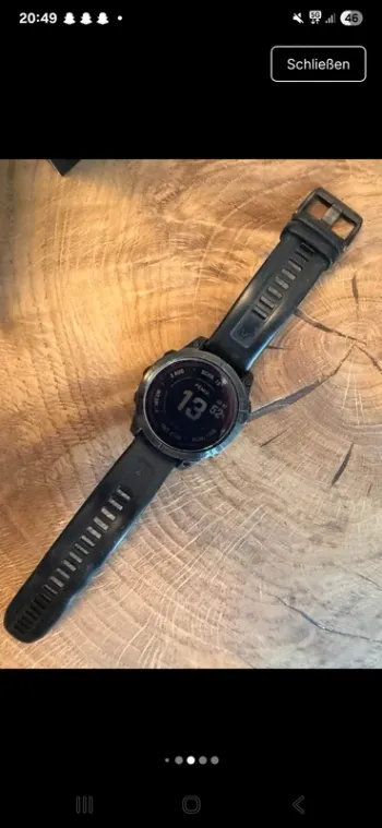 Brugt Garmin Fenix 7 Solar Sapphire bike — billede 4 af 6
